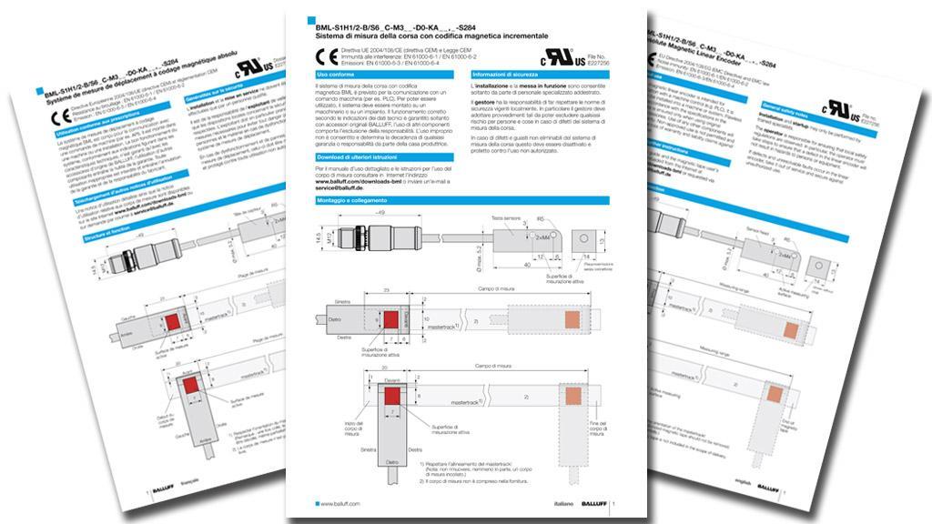 Kurzanleitung Wegemesssystem Balluff