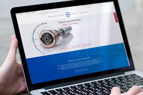 Website <br /><span class='kunde'> Karl Hipp GmbH 