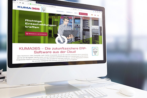 Website KUMA365 <br /><span class='kunde'> KUMAVISION