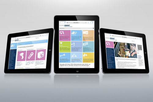 Website <br /><span class='kunde'> KUMAident