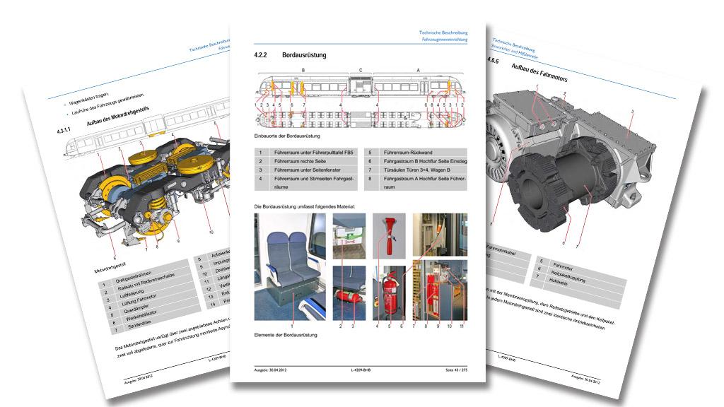 Technische Beschreibung Schienenfahrzeuge Stadler von KE-Communication